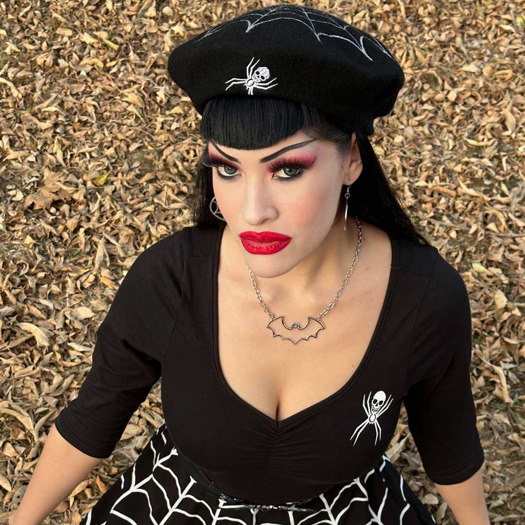 Bat Outline Necklace