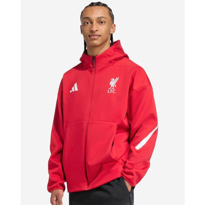 LFC adidas Mens 25/26 Home Anthem Jacket