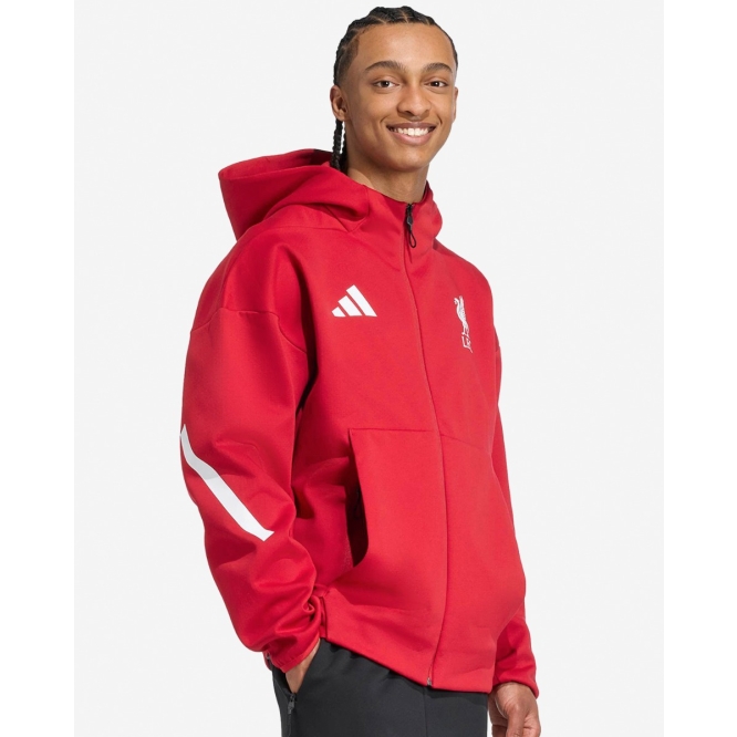 LFC adidas Mens 25/26 Home Anthem Jacket