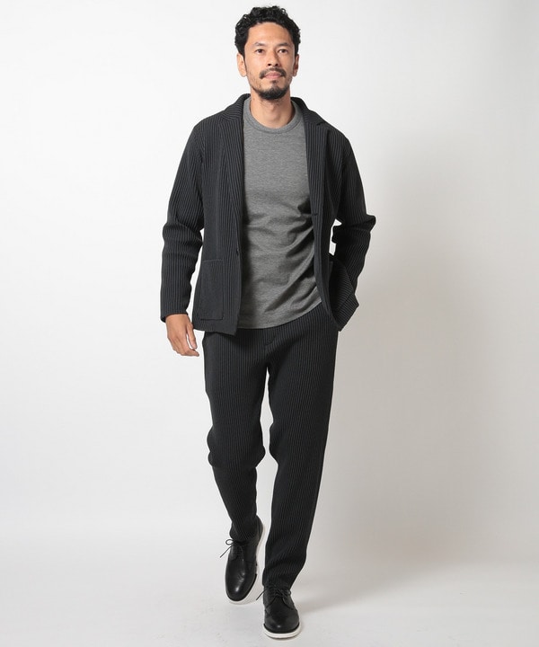 たて畝ニットイージーパンツ｜メンズファッション通販 MEN'S BIGI