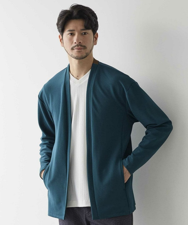 カットカルゼボタンレスカーディガン｜メンズファッション通販 MEN'S