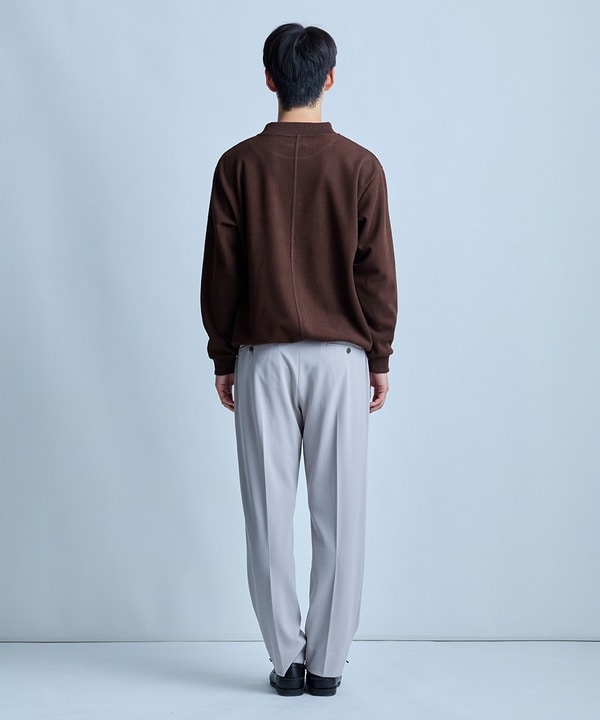 モックネック起毛ポンチスウェット｜メンズファッション通販 MEN'S