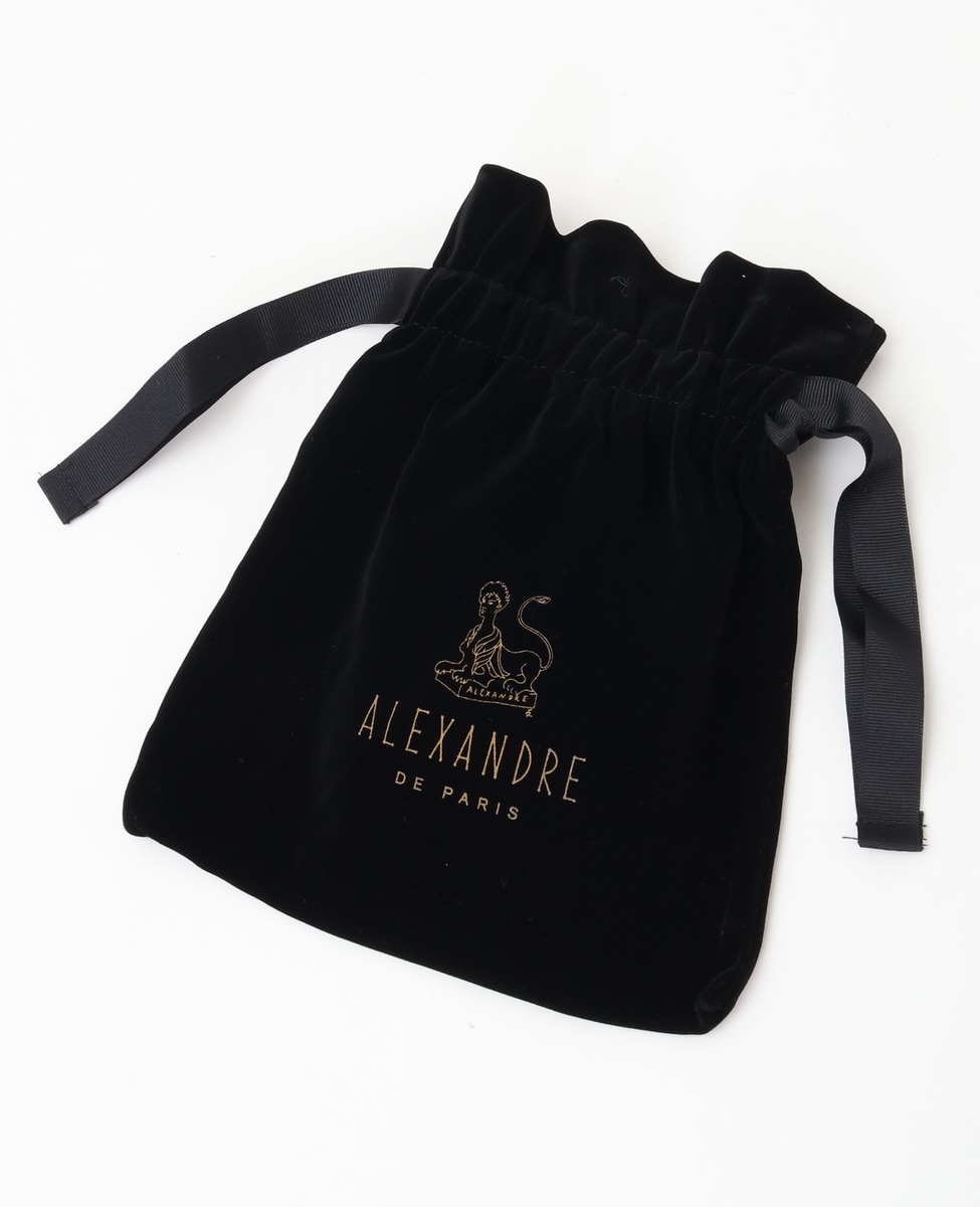ALEXANDRE DE PARIS/ アレクサンドル ドゥ パリ 】リボンバレッタ