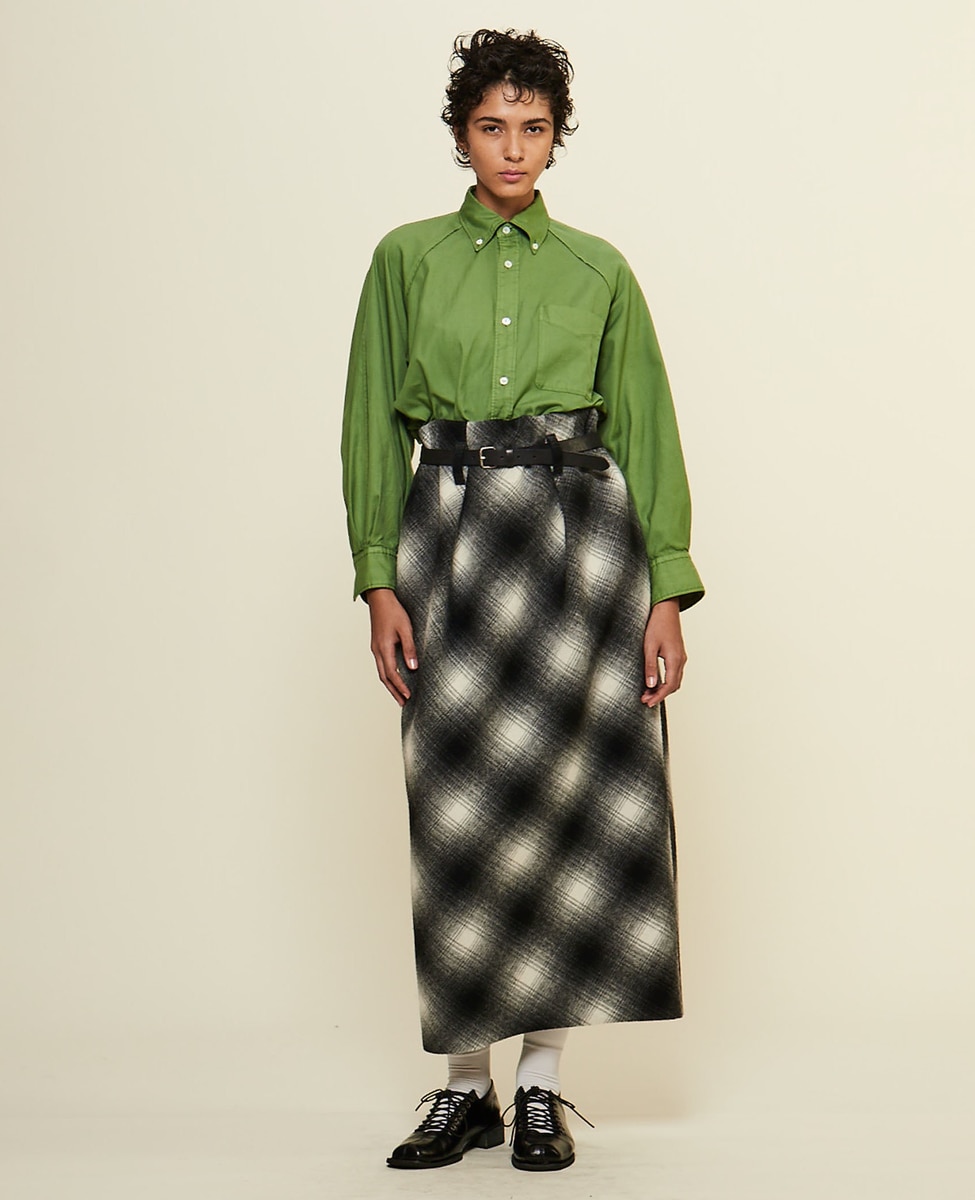 CURRENTAGE/カレンテージ】Bonded long skirt｜martinique