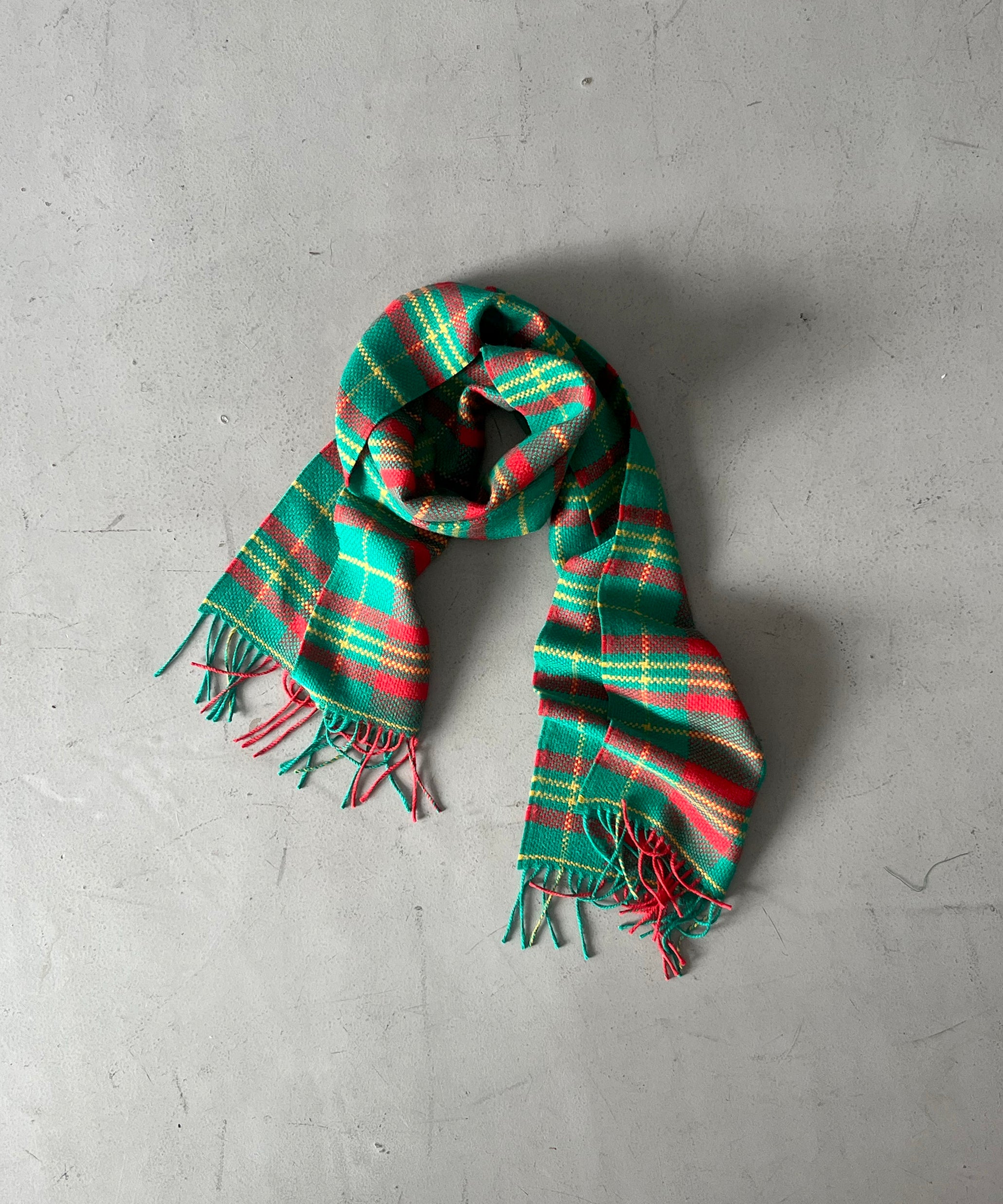 The Inoue Brothers 【ザイノウエブラザーズ】market check scarf