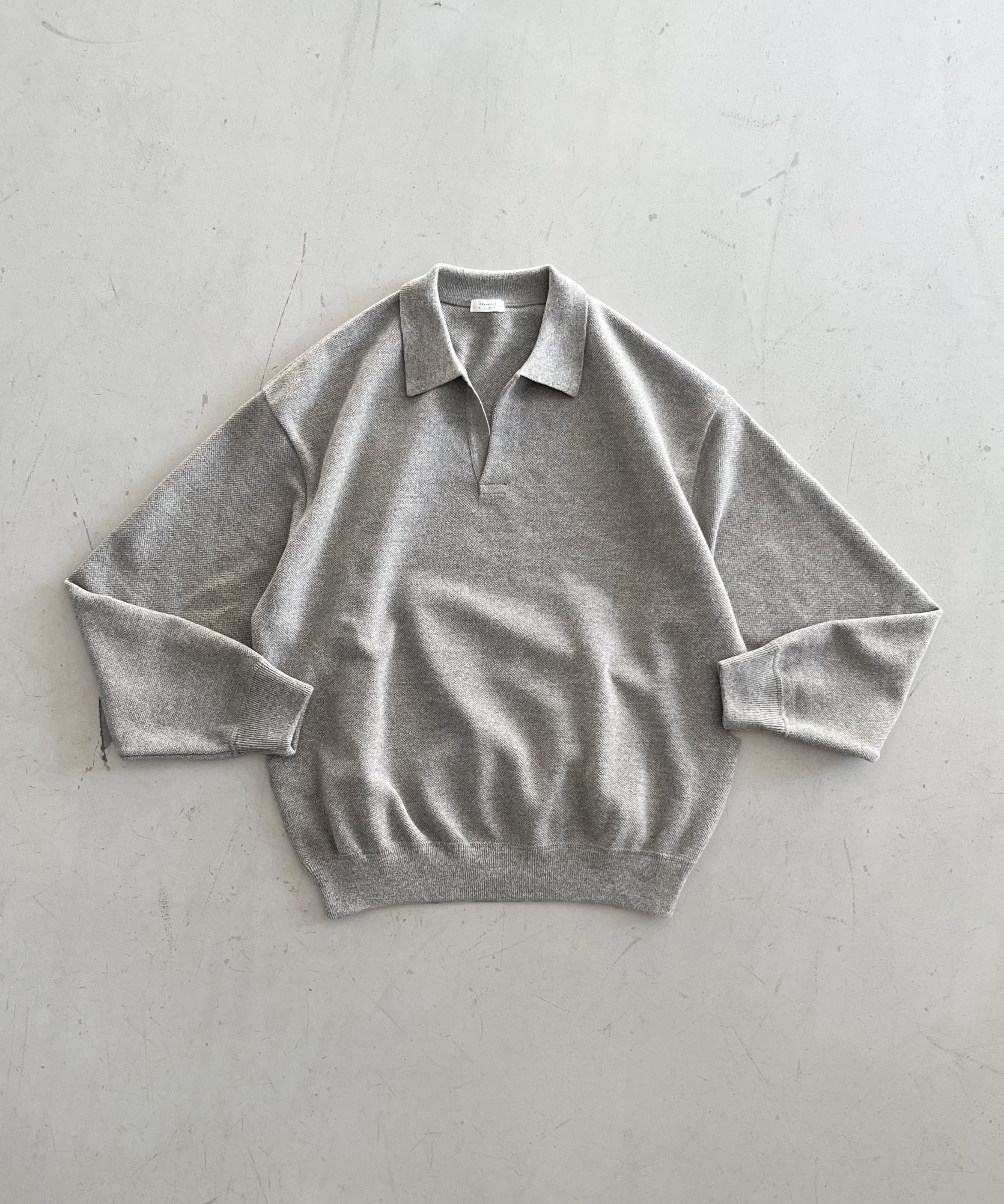 crepuscule【クレプスキュール】Co/wo moss stitch skipper 