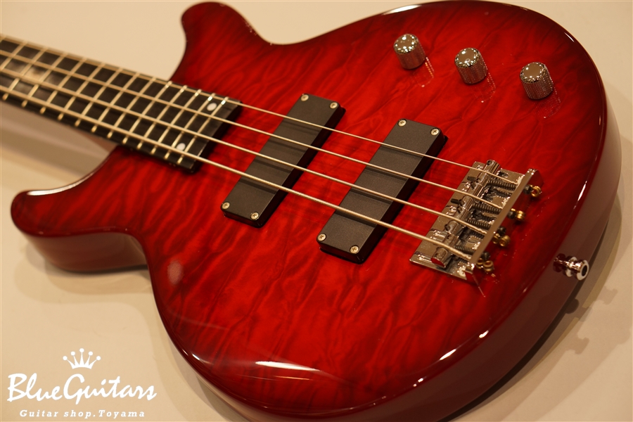 EDWARDS E-J-140TVB - FIRE RED | Blue Guitars Online Store