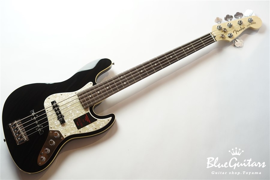 Fender Made in Japan Modern Jazz Bass V - Black | Blue Guitars