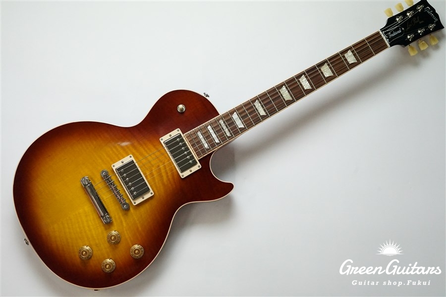 Gibson Les Paul Traditional Premium Plus 2019 - Tea Burst | Green