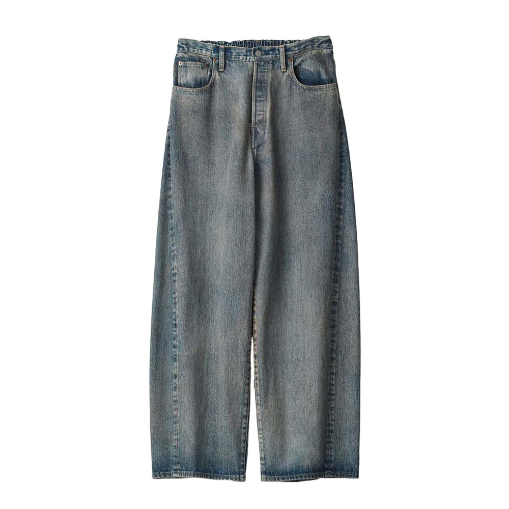 TWIST SEAM BAGGY VINTAGE DENIM JEANS – OBLIGE