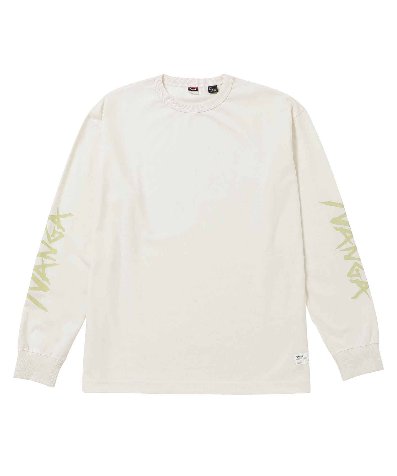 エコハイブリッド ルミナス プリント ロングスリーブTシャツ – NANGA