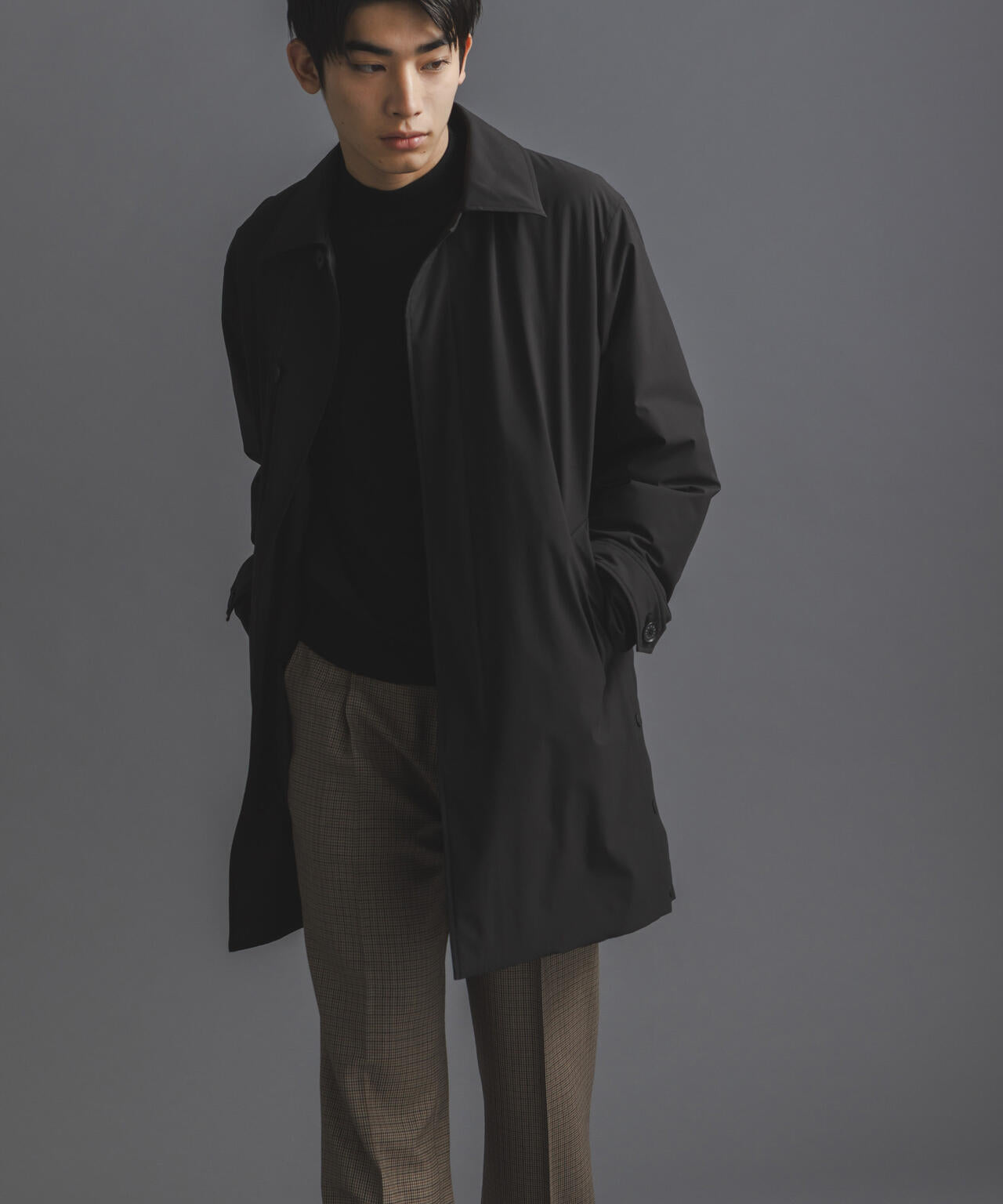 西川ダウン(R)」ステンカラー ダウン