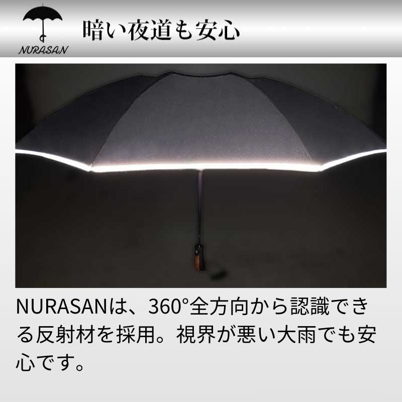 雨専用の逆折りたたみ傘「NURASAN」 – NIGオンラインストア