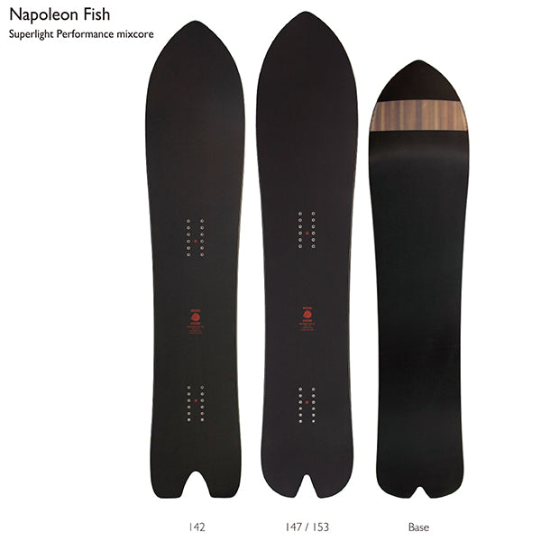 TJ BRAND ORIGINAL NAPOLEON FISH SNOWBOARD 2022-2023 – PASTiME