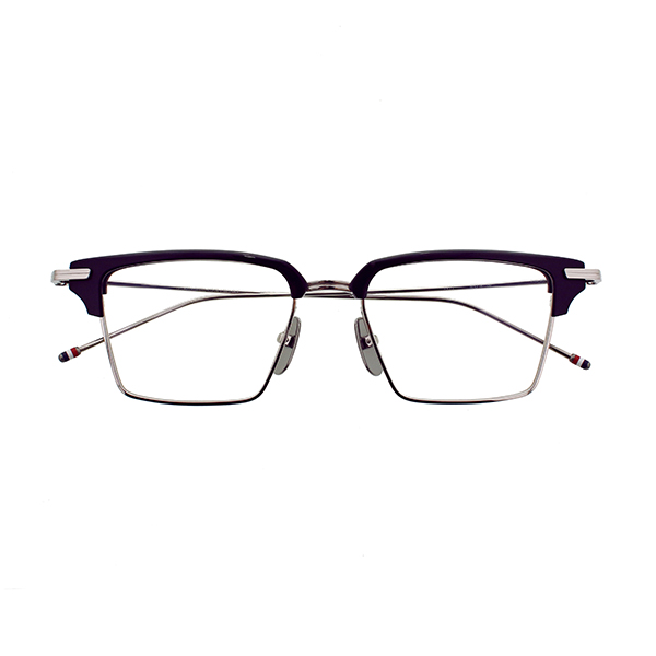 THOM BROWNE | 【THOM BROWNE】 UEO422A-415-52（Navy/Silver） メガネ