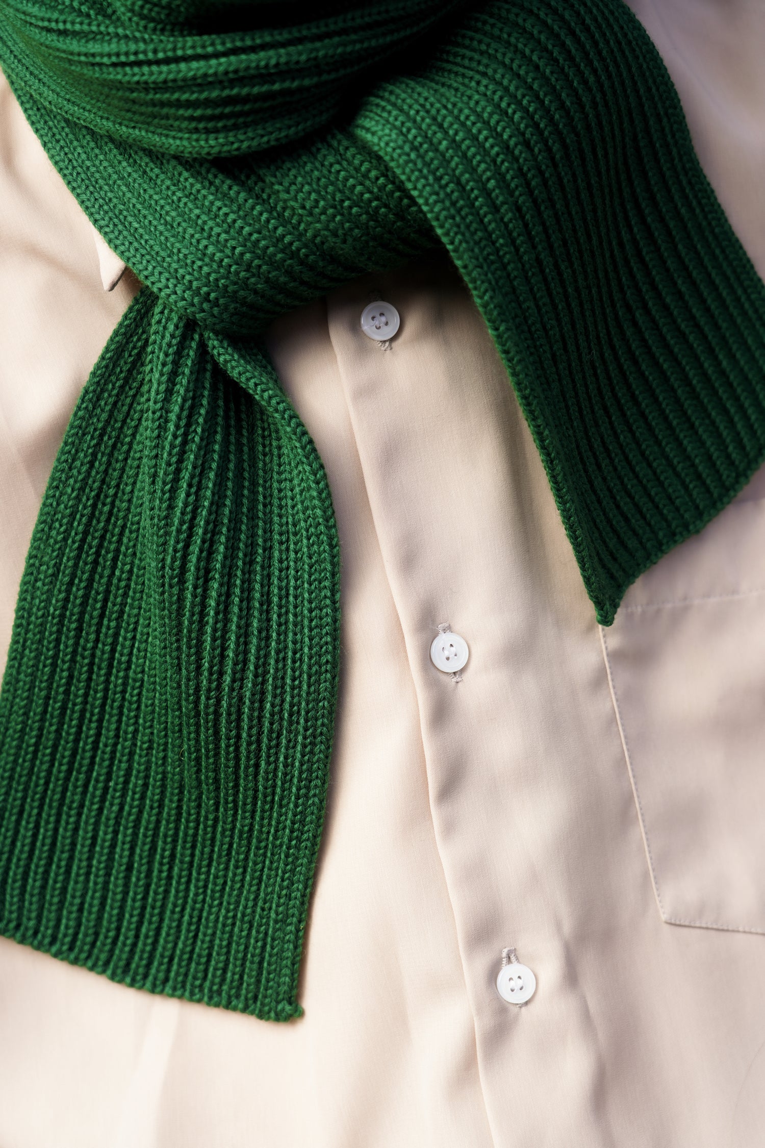 数量限定・10月末 - 11月半ばお届け予定] Short Scarf (POPEYE GREEN