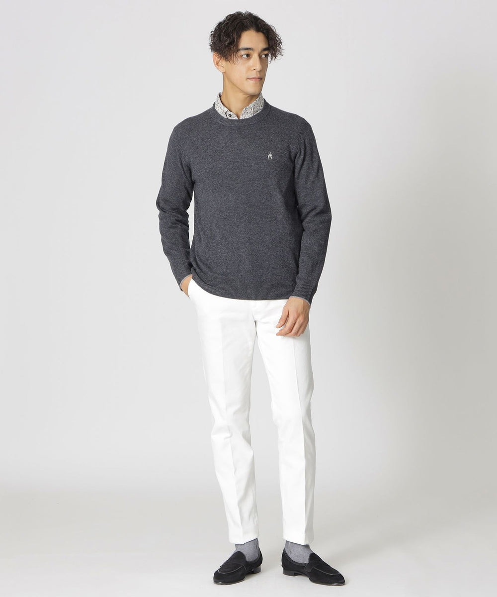 WEB・一部店舗限定】メリノウールクルーネックセーター(トップス