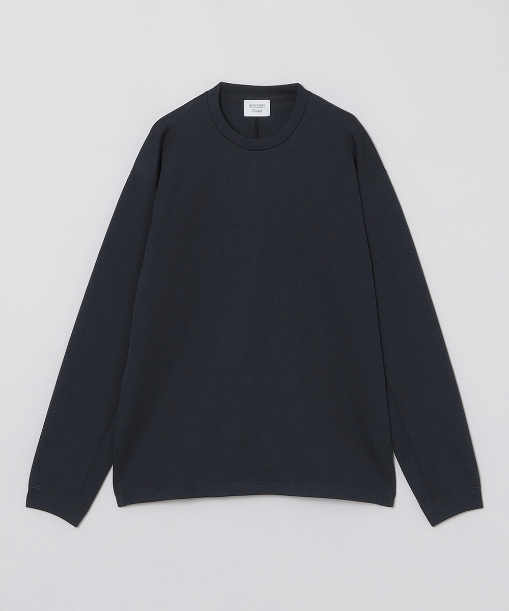 トロッター オーバーサイズTシャツ 針抜きジャージー(トップス