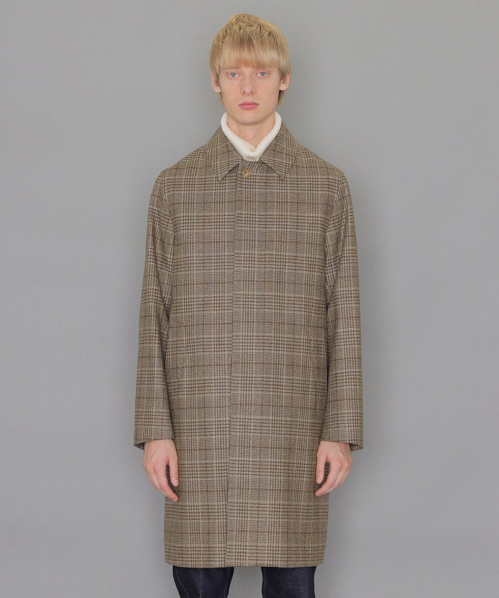 DUNFORD】【Loro Piana Fabric】グレンチェックウールステンカラー