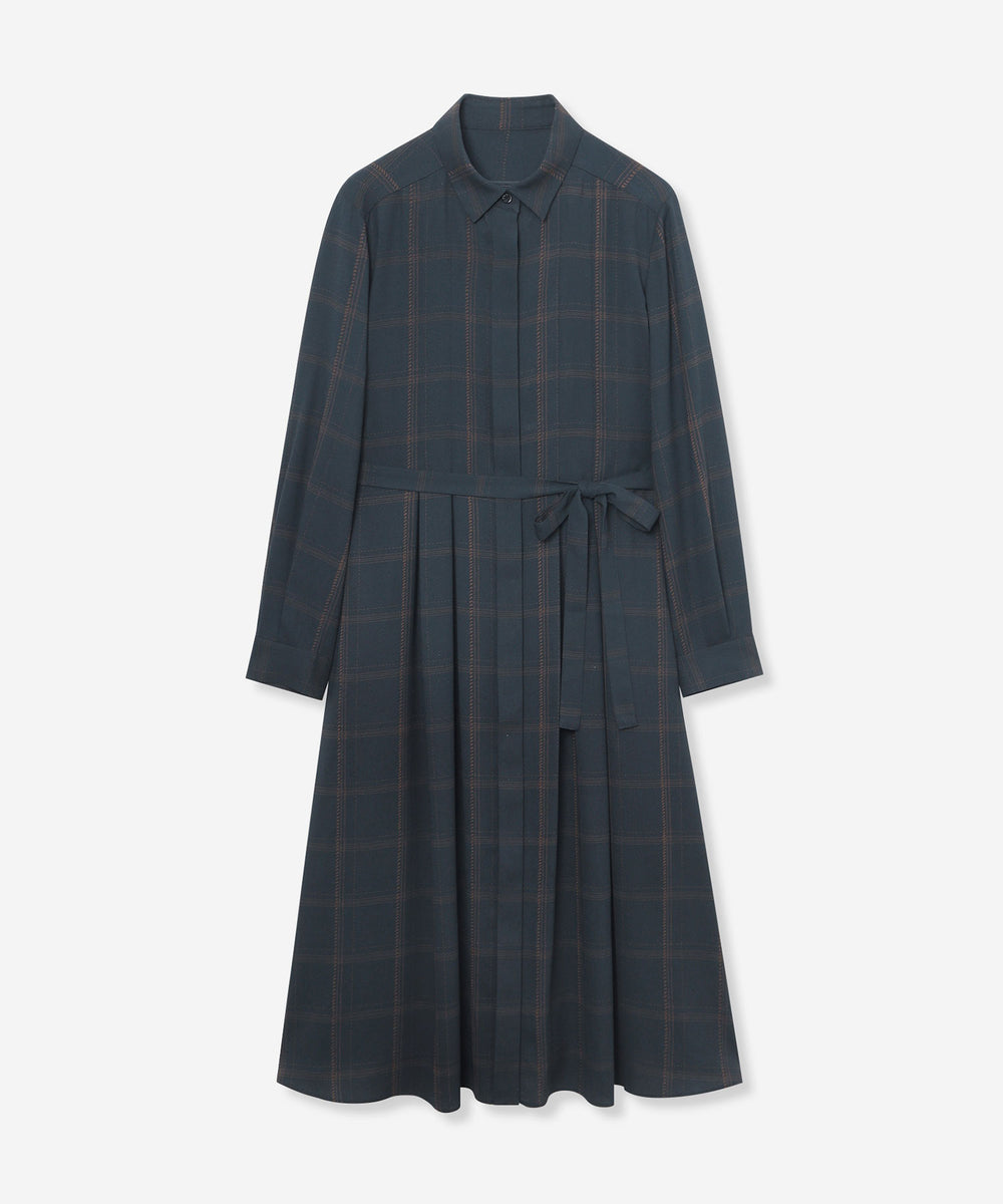 ペイントチェックプリントワンピース(ワンピース)｜MACKINTOSH LONDON