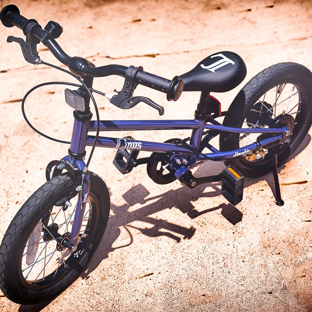 へんしんバイク14インチ ライトパープル Henshin bike へんしんバイク