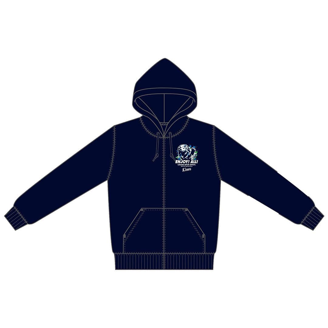 グランドオープン記念パーカー（ライオンオブジェ）(M): アパレル