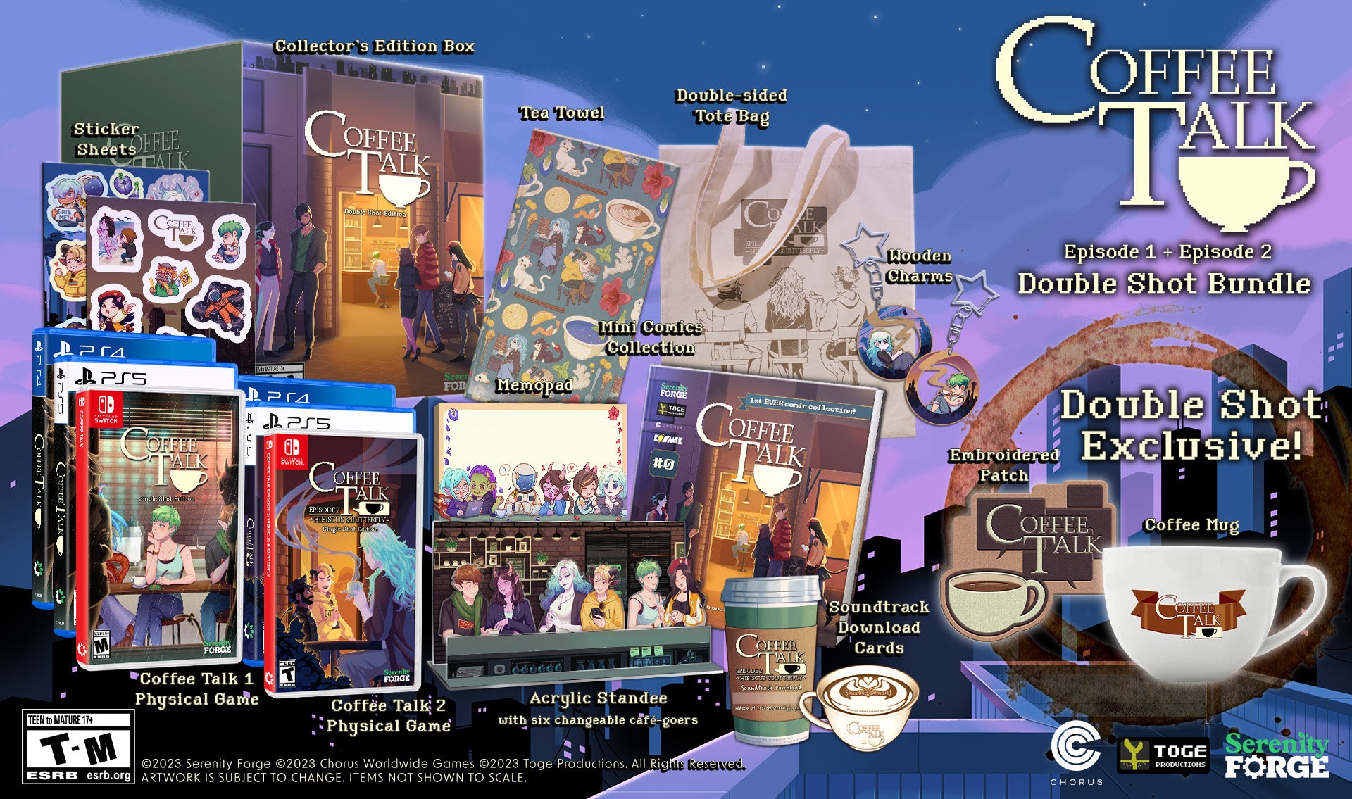 Coffee Talk Episode 1 + Episode 2 - Double Shot Bundle – Serenity