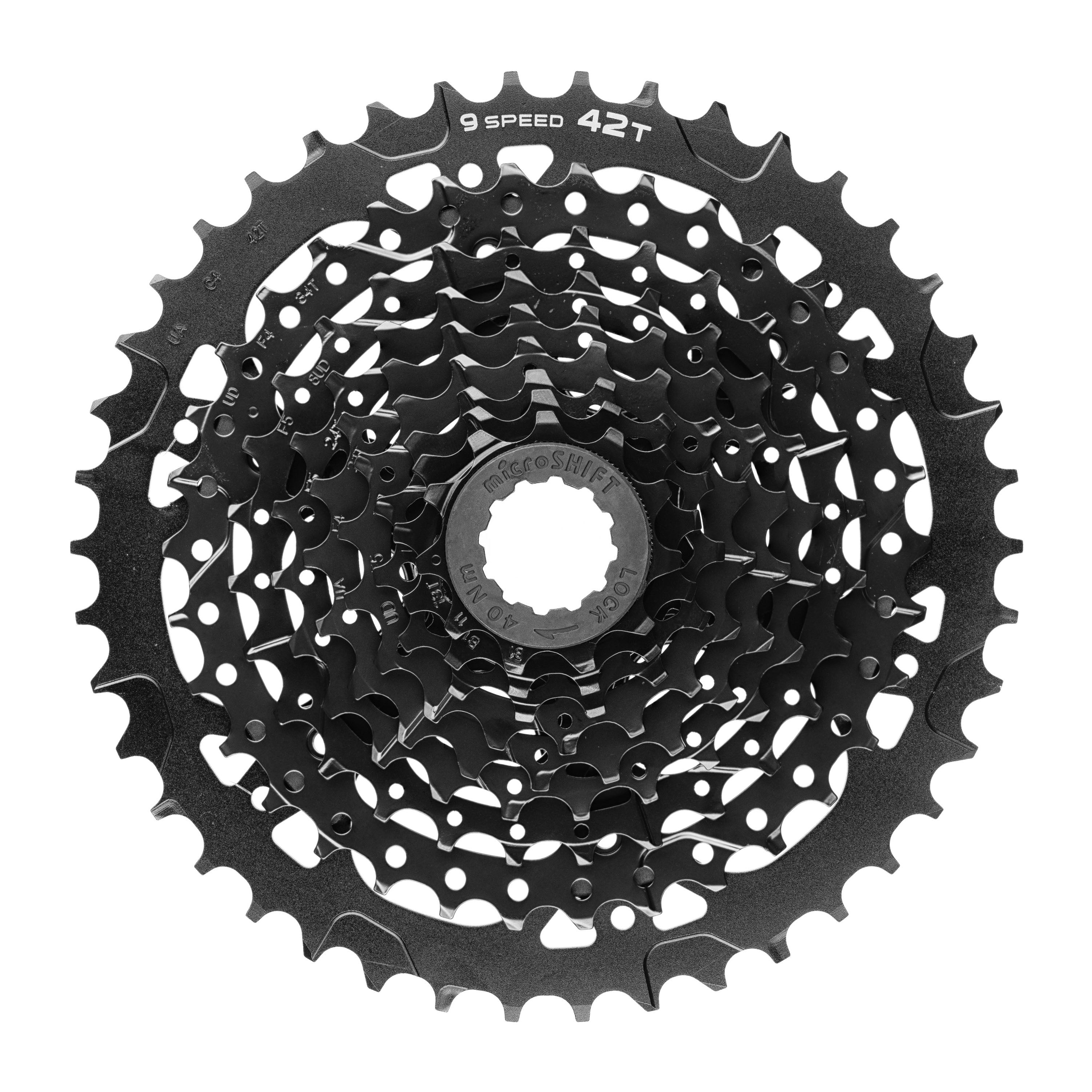 MICRO SHIFT Advent H-Series 9 Speed Cassette 11-42t Alloy Cog
