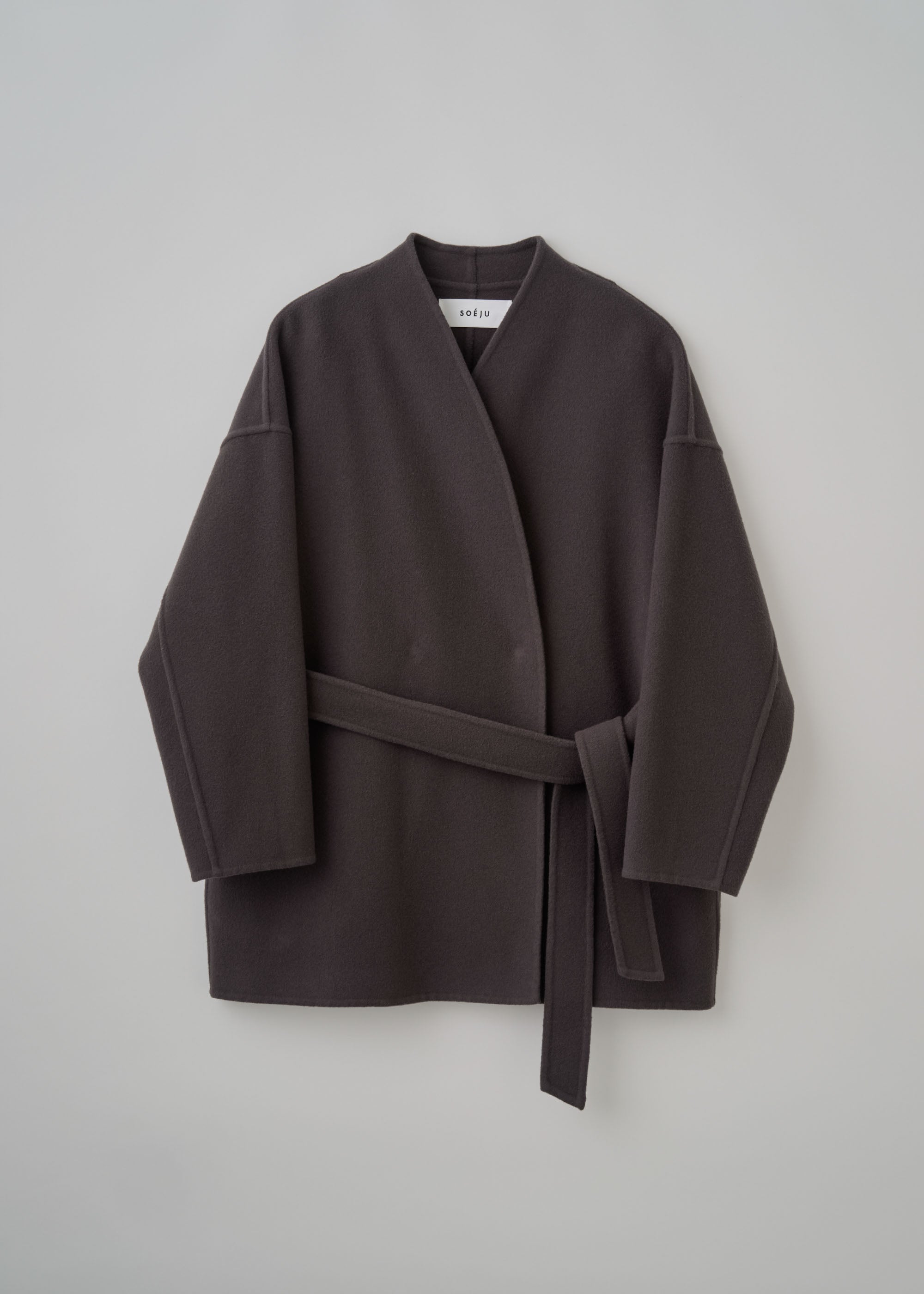 ウールリバーミディコート - SOÉJU online store｜上質な大人の女性の