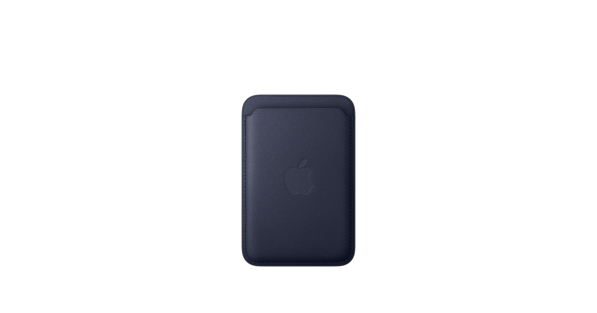 MagSafe対応iPhoneファインウーブンウォレット – ネイビー - Apple（日本）