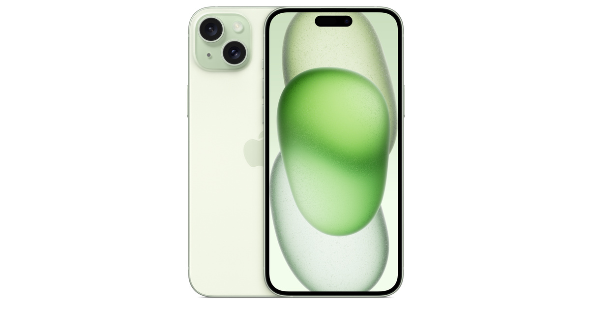 Refurbished iPhone 15 Plus 256GB - Green (Unlocked) - Apple