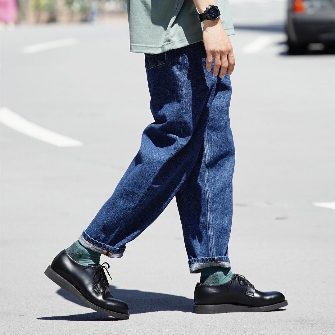REDWING】 POSTMAN OXFORD 101(D)(6(24.0cm) BLACK CHAPARRAL): Red