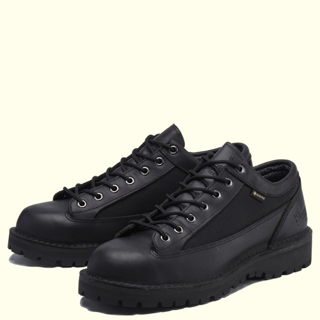 Danner】 D121018 W'S DANNER FIELD LOW(5H(22.5cm) BLACK/BLACK