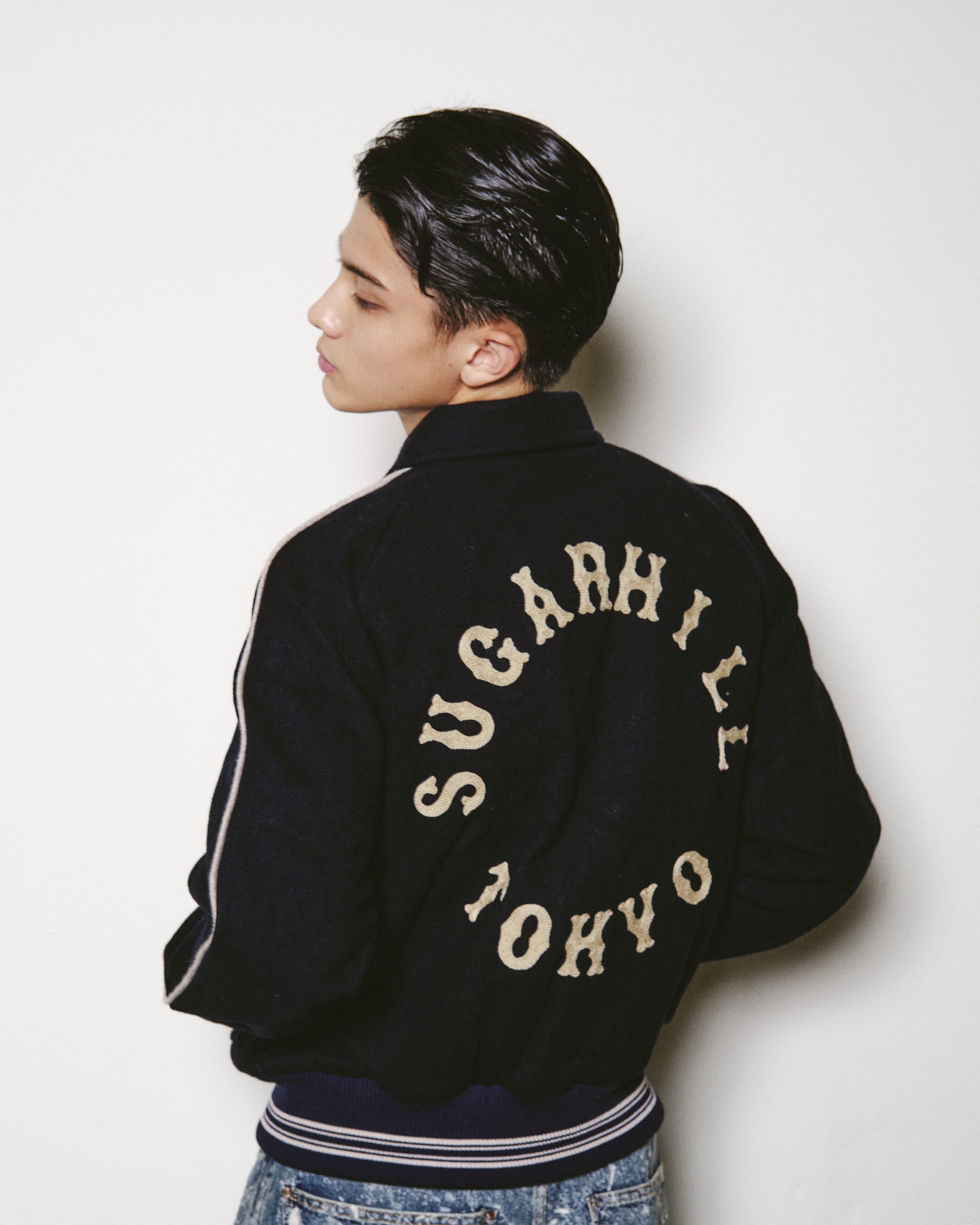 WOOL MELTON STADIUM JACKET – SUGARHILL TOKYO