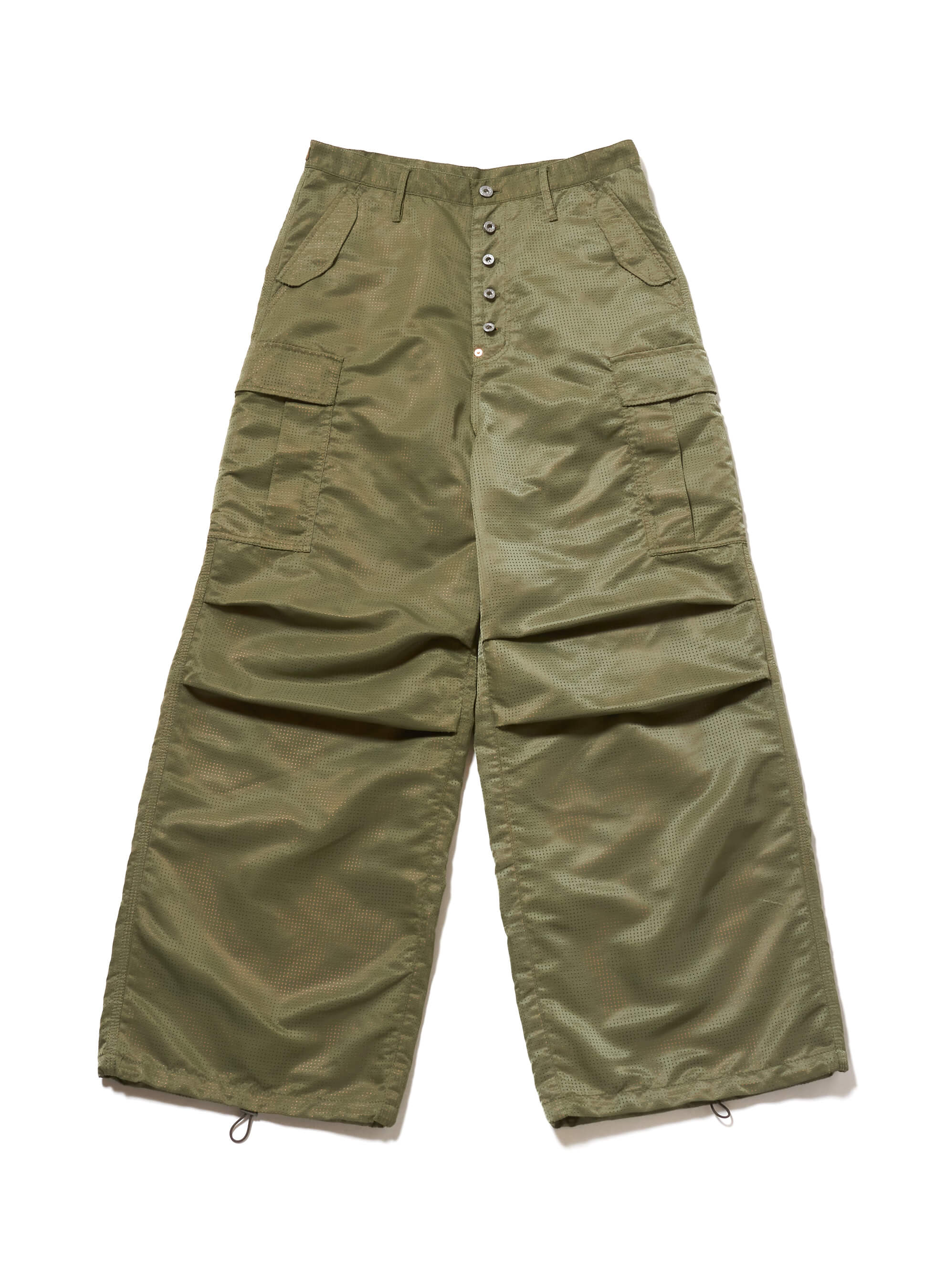 NYLON PUNCHING CARGOTROUSERS – SUGARHILL TOKYO
