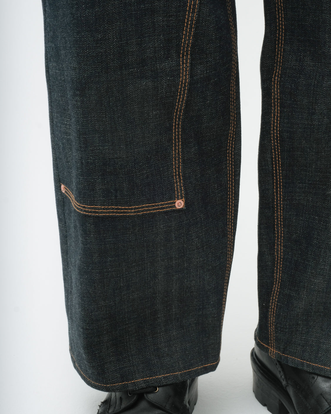 CLASSIC DOUBLE KNEE DENIM PANTS – SUGARHILL TOKYO