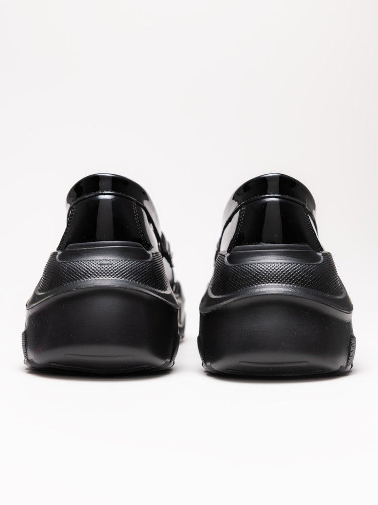 AKIKOAOKI Regulated Gravity BLACK×BLACK Regulated Gravity-faux leather