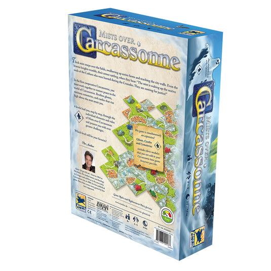 Mists Over Carcassonne Board Game Cooperative Strategy Game for