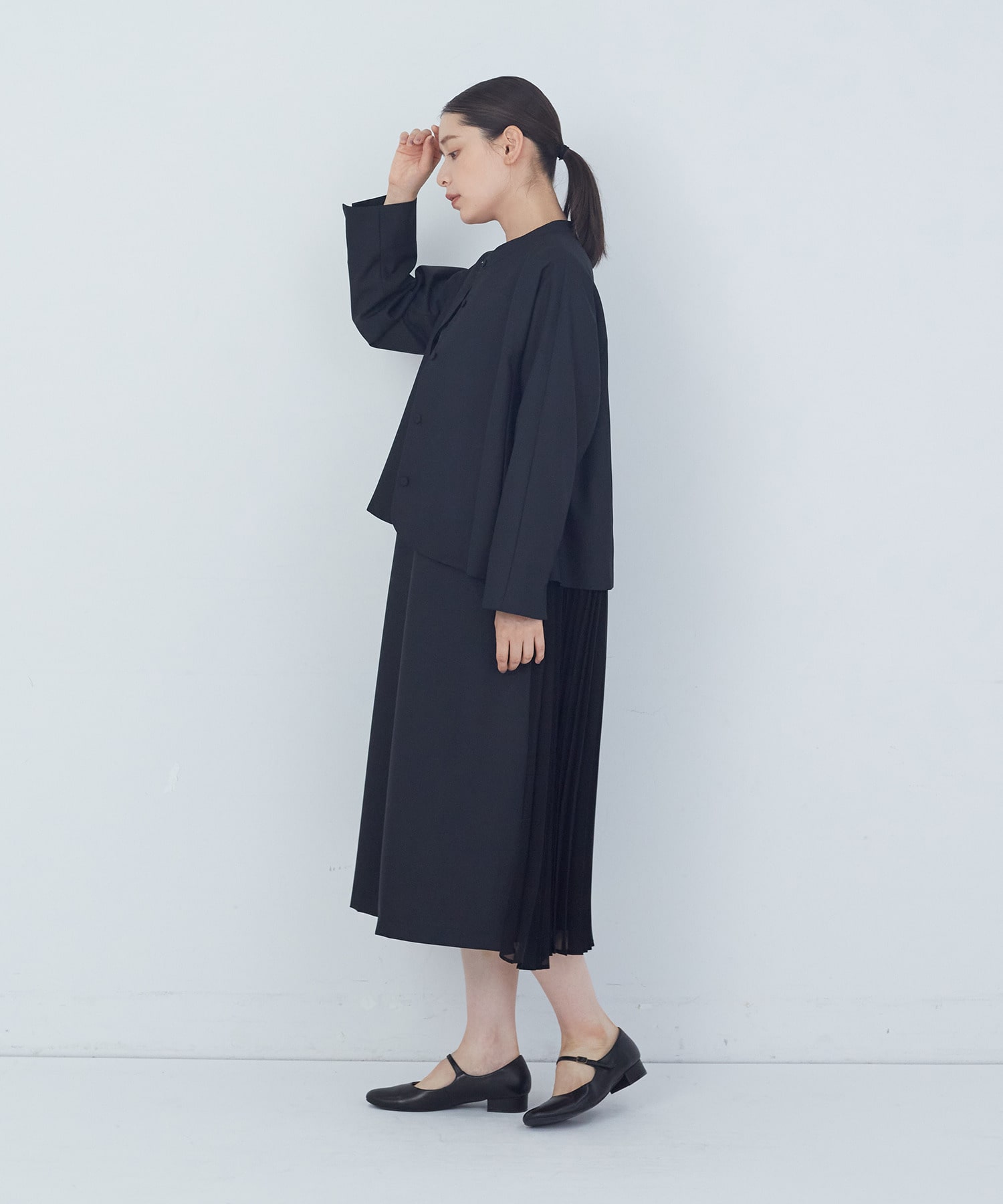 ノーカラージャケット｜BIGI online store - ビギ オンラインストア