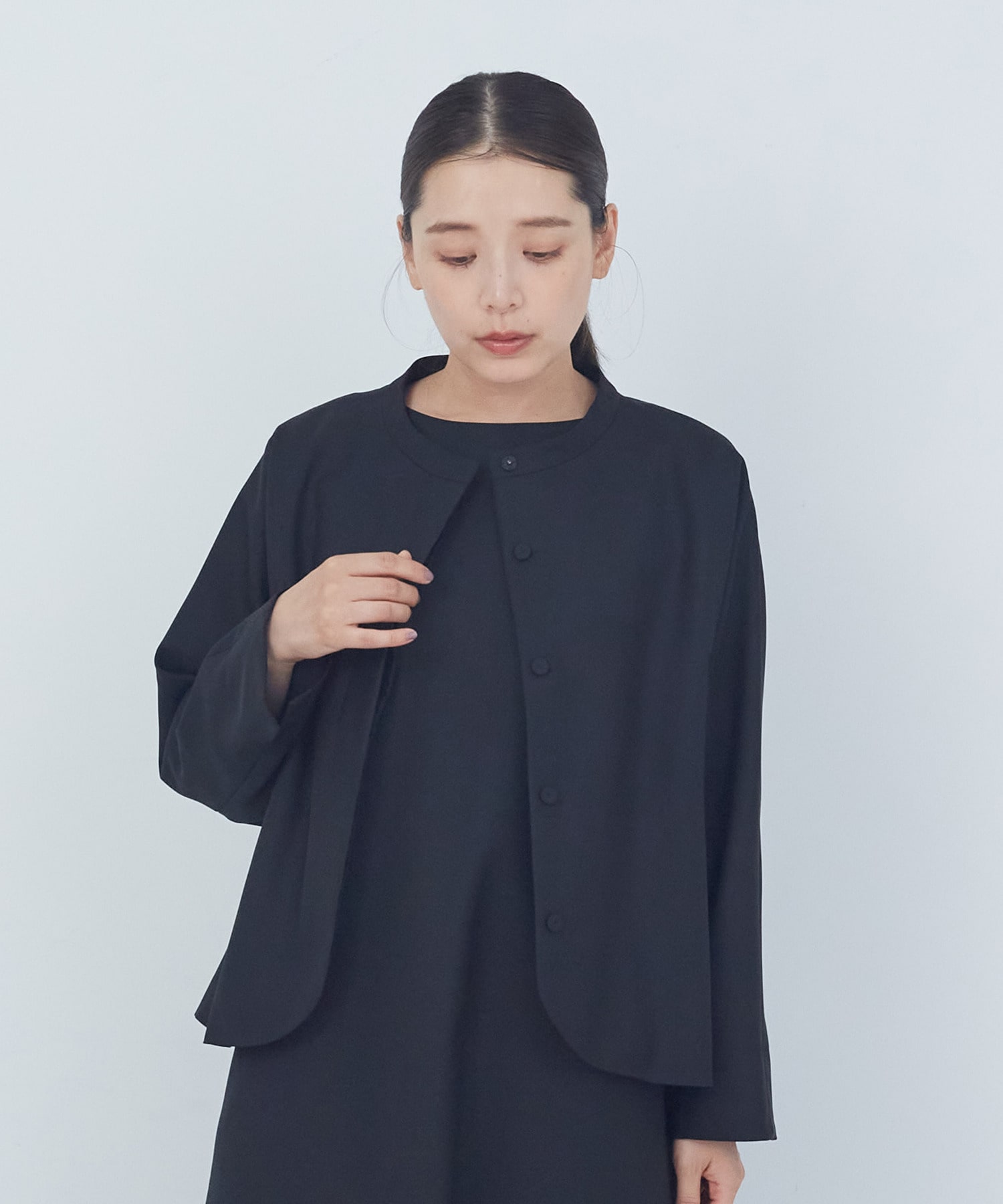 ノーカラージャケット｜BIGI online store - ビギ オンラインストア