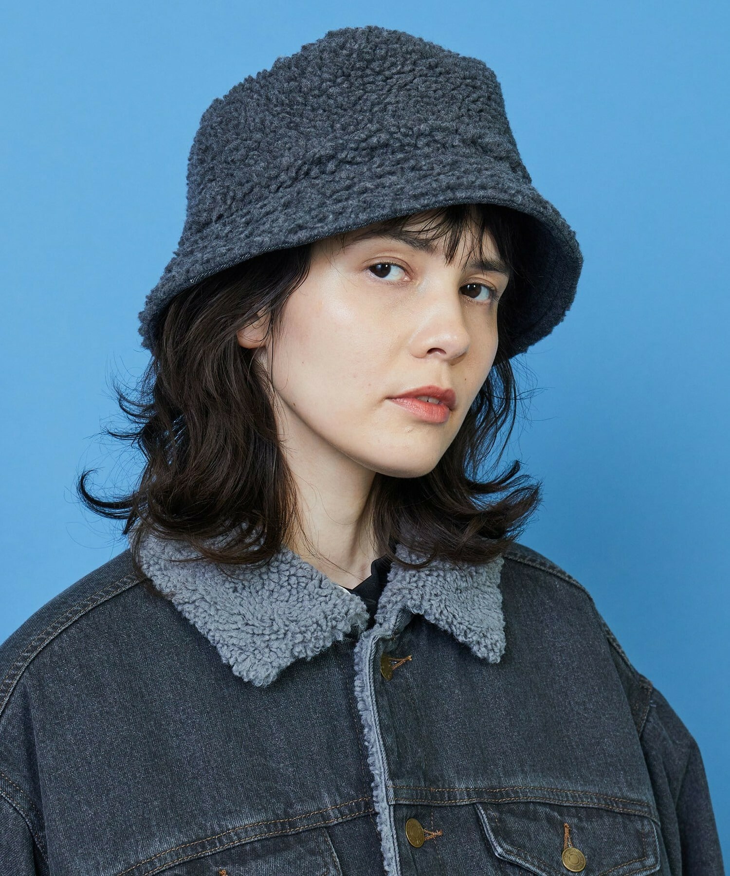 デニムボアハット｜BIGI online store - ビギ オンラインストア