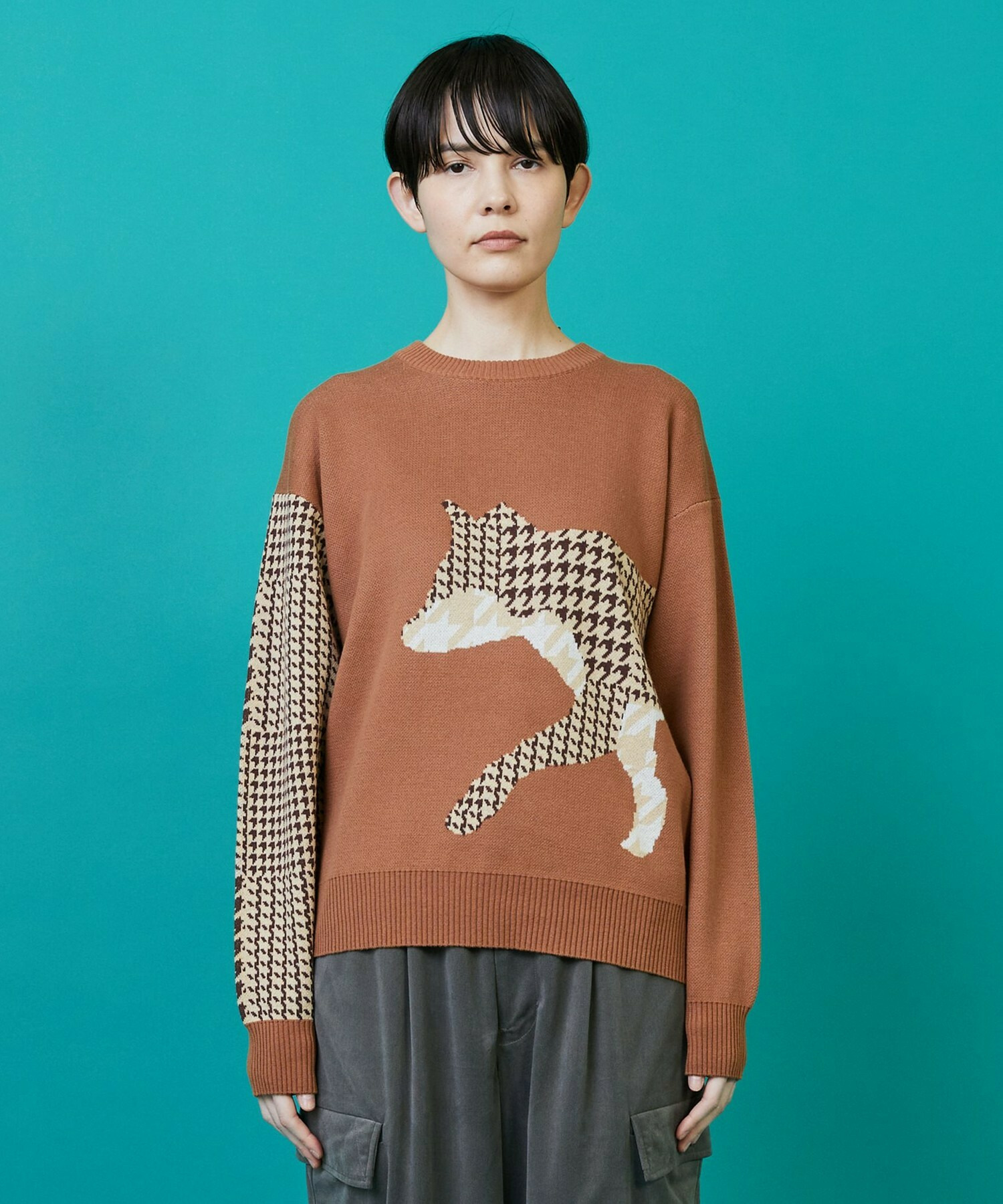 シルエットニット プルオーバー｜BIGI online store - ビギ オンライン