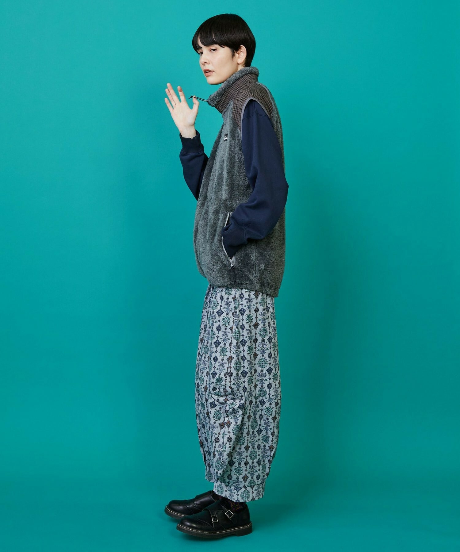 FRAPBOIS×WILD THINGS シャギーフリースベスト｜BIGI online