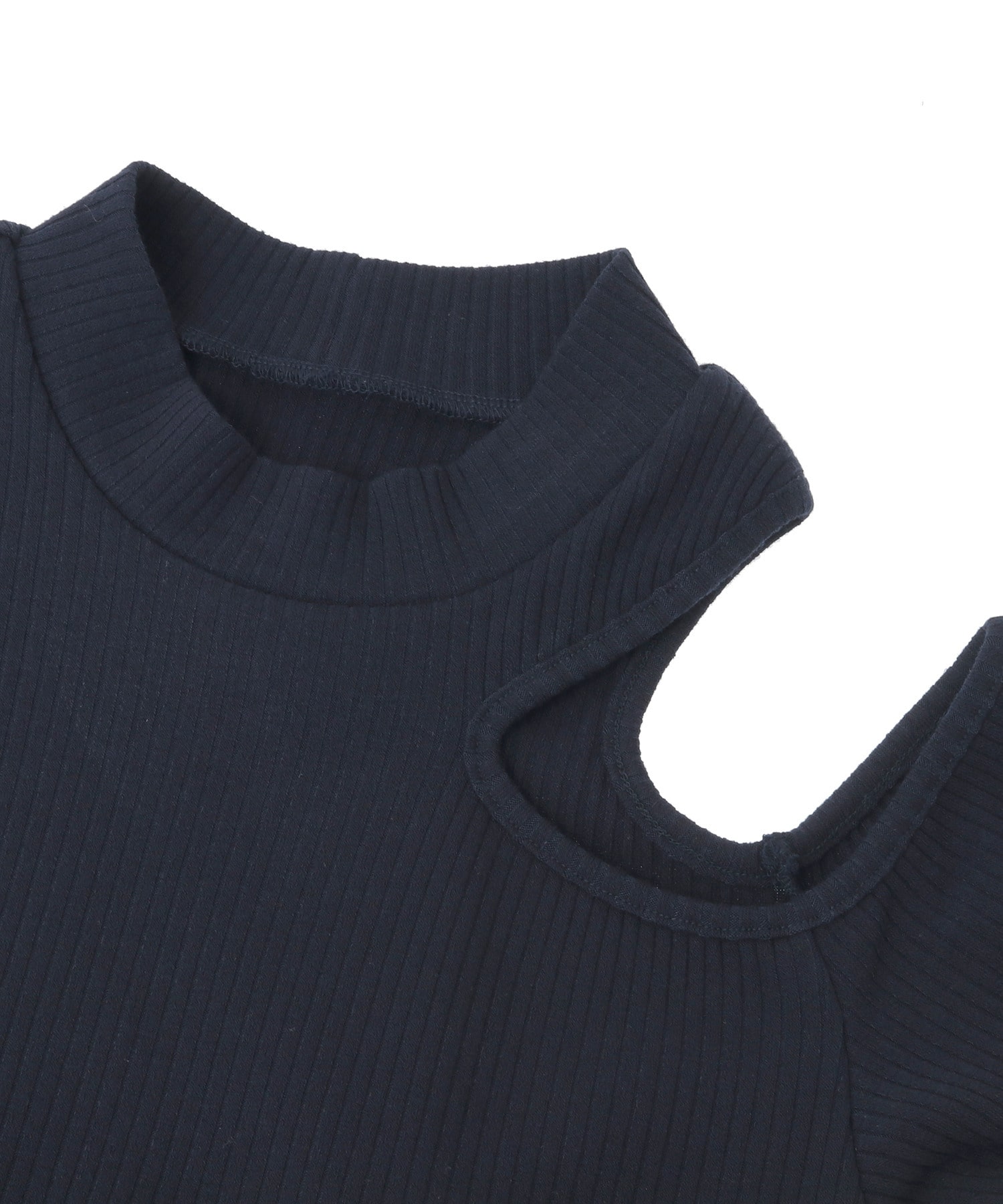 リブロングスリーブプルオーバー/パット付き｜BIGI online store