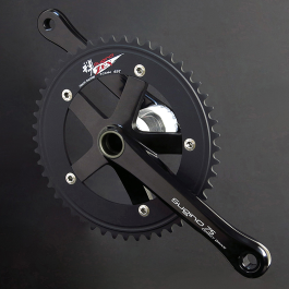 SUGINO* sugino75 DD2 crankset (black) - BLUE LUG ONLINE STORE
