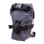 OUTER SHELL ADVENTURE* rolltop saddlebag (brown) - BLUE LUG ONLINE