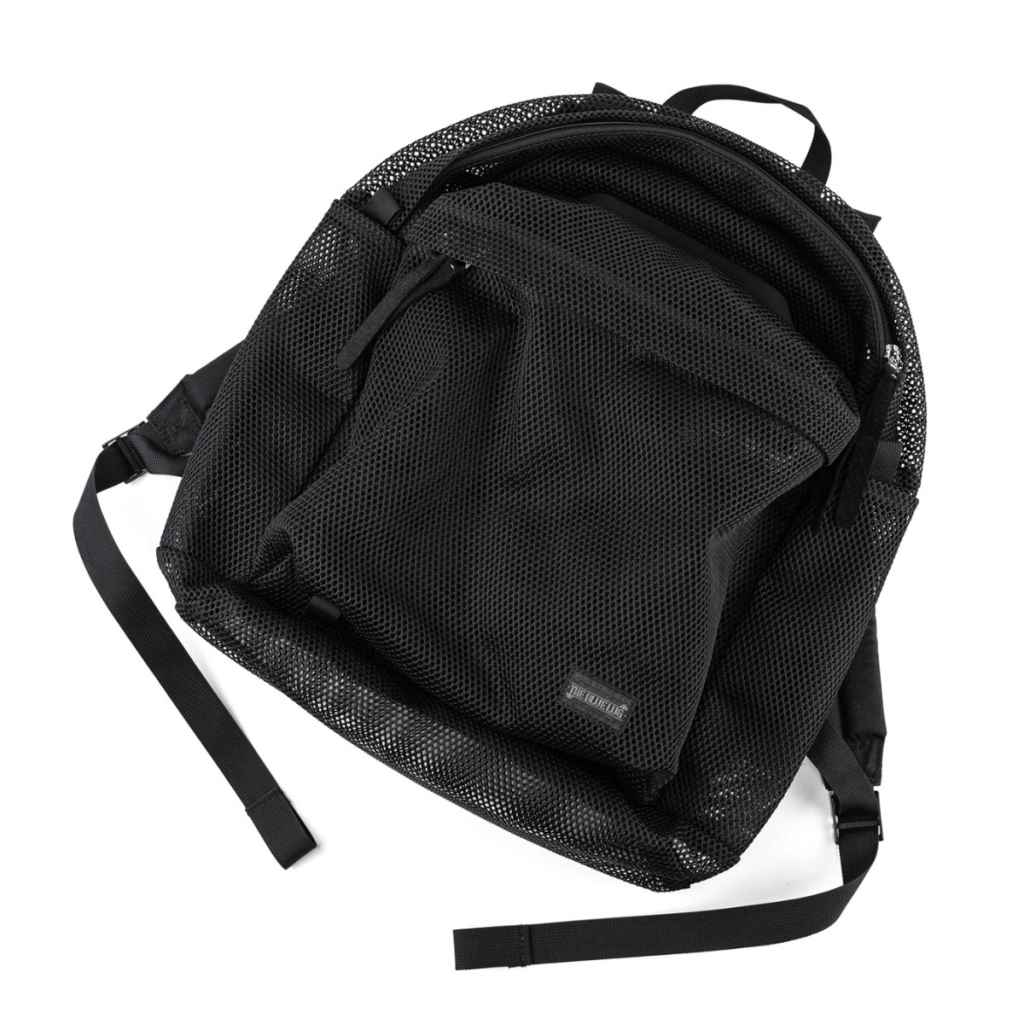 BLUE LUG* THE DAY PACK (mesh black) - BLUE LUG ONLINE STORE