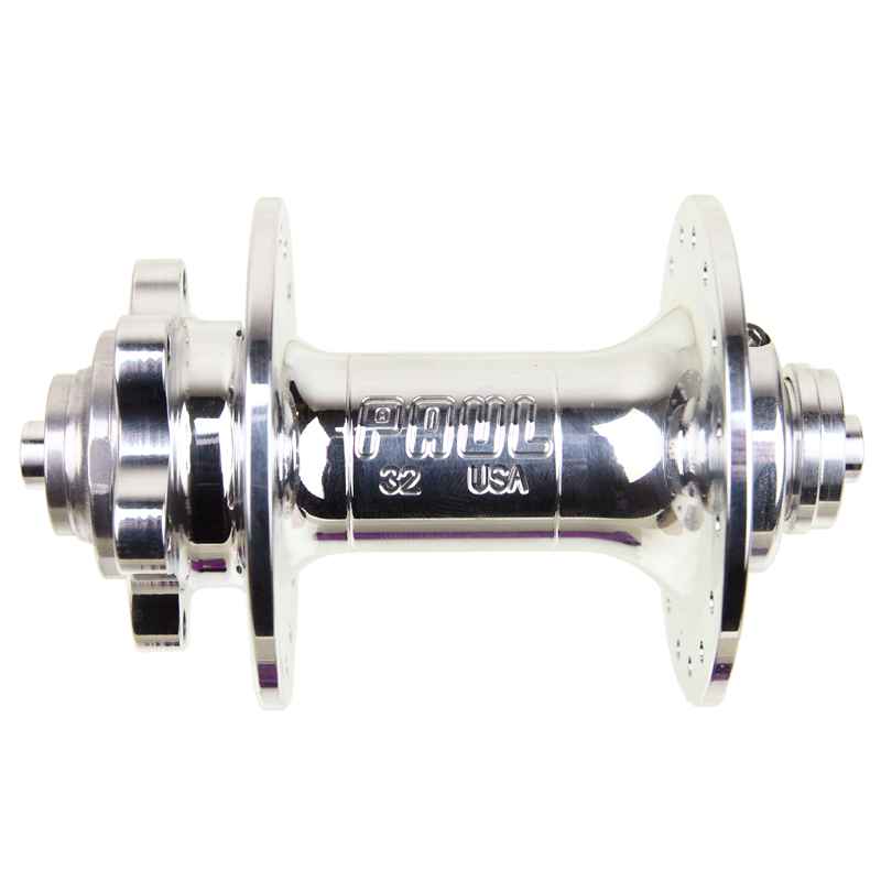 PAUL* disk fhub front hub (polish) - BLUE LUG ONLINE STORE