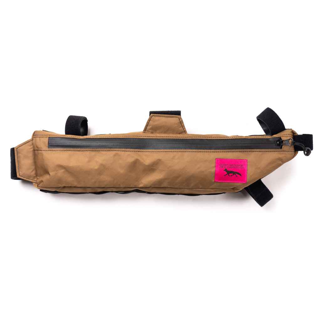 SWIFT INDUSTRIES* hold fast frame bag (ecopak/coyote) - BLUE LUG