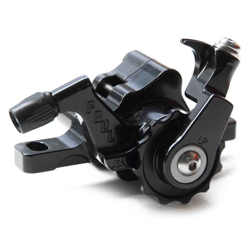 PAUL* klamper post mount disc calliper (all black) - BLUE LUG